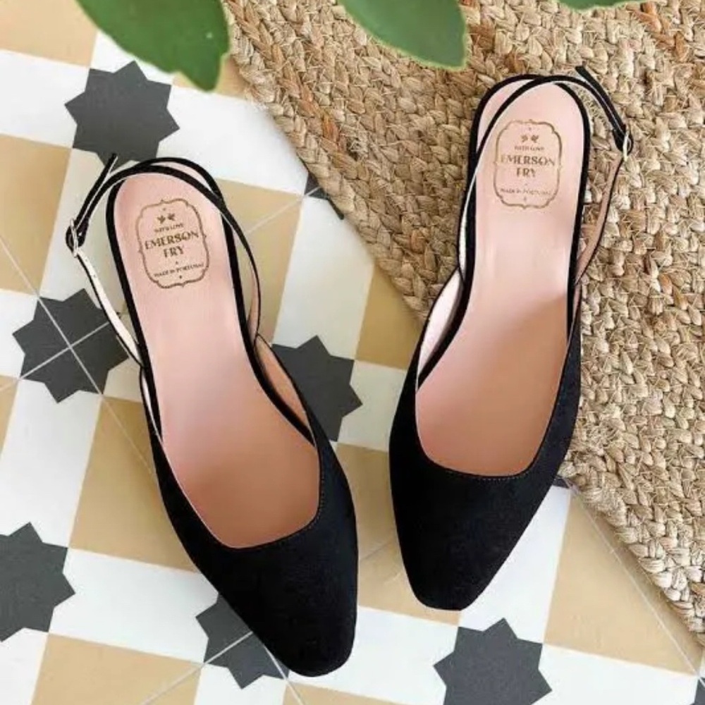 Emerson Fry Sling backs, size 38 eu/ 8 us